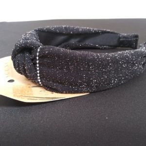 Sparkly Black Scunci Headband